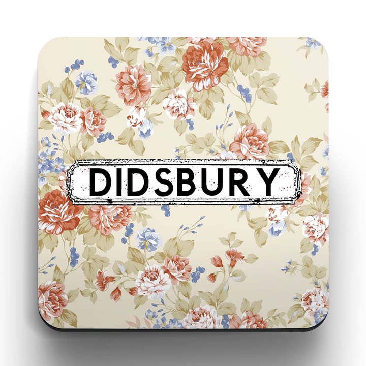 Cream Ditsy Floral Coasters (set of 4) for wholesale by tinned snail
