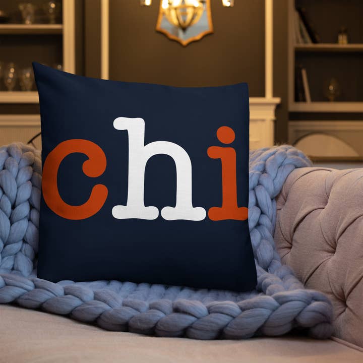 Stadium Prints by BTB - Wholesale Throw/Decorative Pillow - Chicago Bears Football Stadium & City Pillows