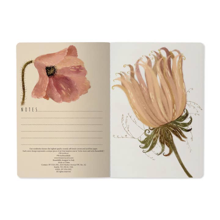 BV by Bruno Visconti - Wholesale Notebook - Soft Petals Notebook3
