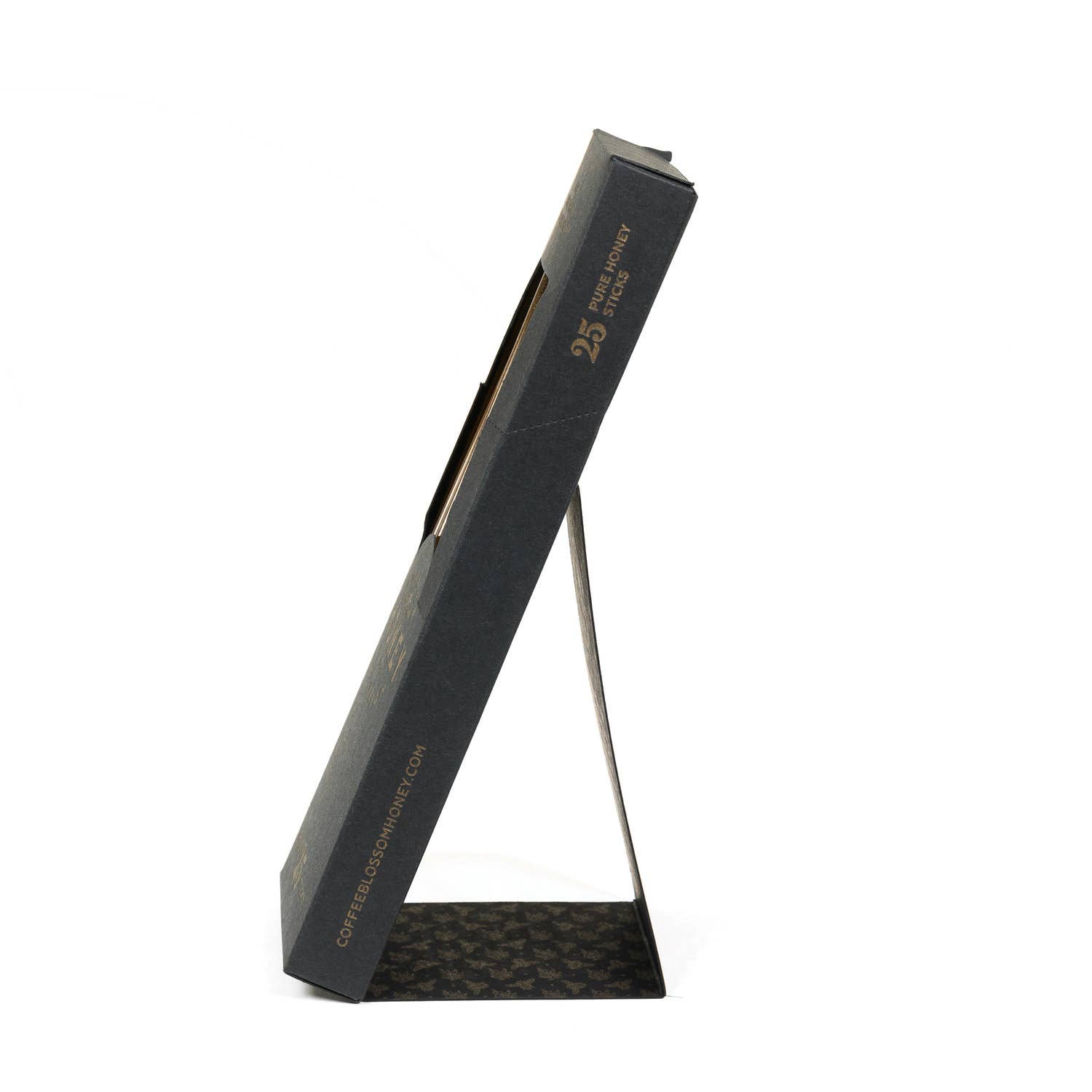 Coffee Blossom Honey - Wholesale Honey - Coffee Blossom Honey - Kickstand Box (box of 25 honeysticks)10