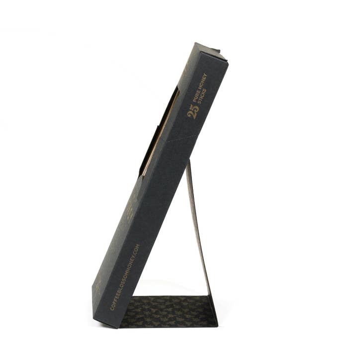 Coffee Blossom Honey - Wholesale Honey - Coffee Blossom Honey - Kickstand Box (box of 25 honeysticks)10