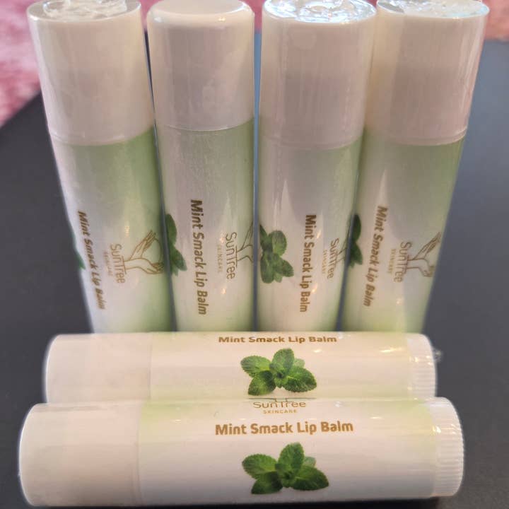 SunTree Skincare - Wholesale Lip Balm - Mint Smack Lip Balm1