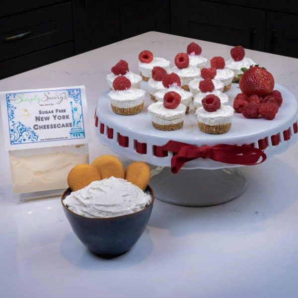 Sugar-Free New York Cheesecake Dessert Mix for wholesale by Simply Savory