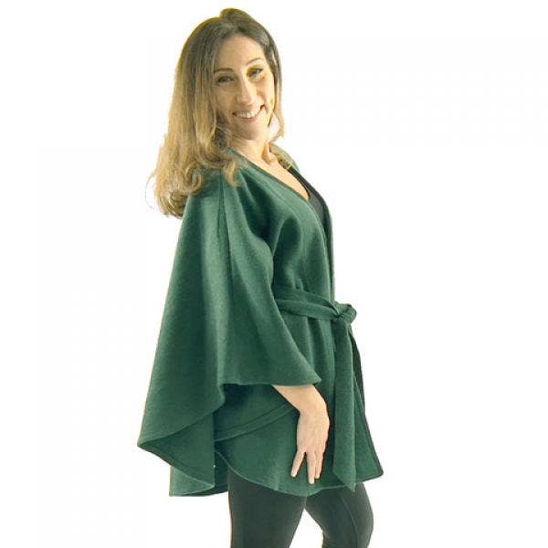 The Magic Scarf Company – Engroshandel Kappe - Dame – LC15 - Kåber med luksuriøs uldfornemmelse og bælte11