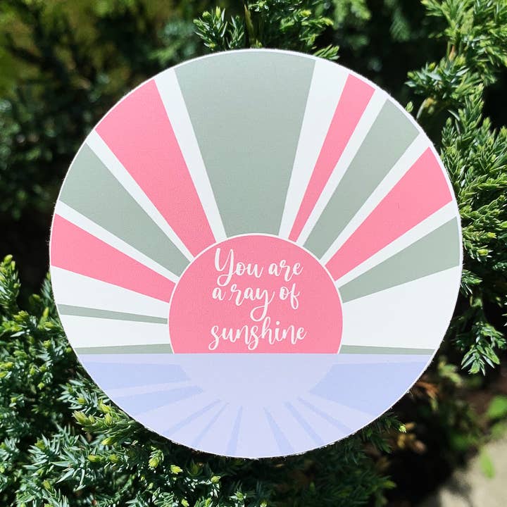 You Are A Ray of Sunshine Sticker for engroshandel hos All Things Scarlett
