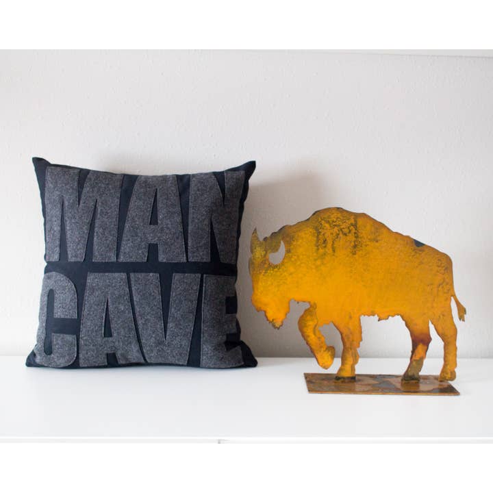 Prairie Dance - Wholesale Decorative Tabletop Object - Buffalo Tabletop Display, Boho Western Home Decor Buffalo4