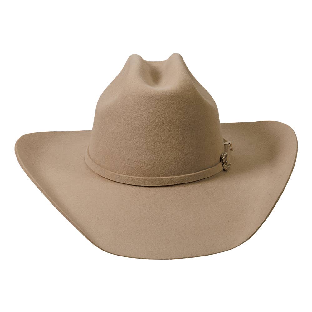 American Hat Makers - Wholesale Cowboyhoed - Uniseks - 100% wollen vilten western cowboyhoed - Style Cattleman46