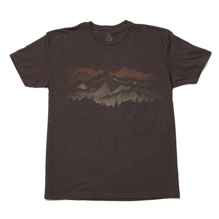 Mountain Standard Men's/Unisex T-Shirt - Edition 1 for wholesale by Black Lantern
