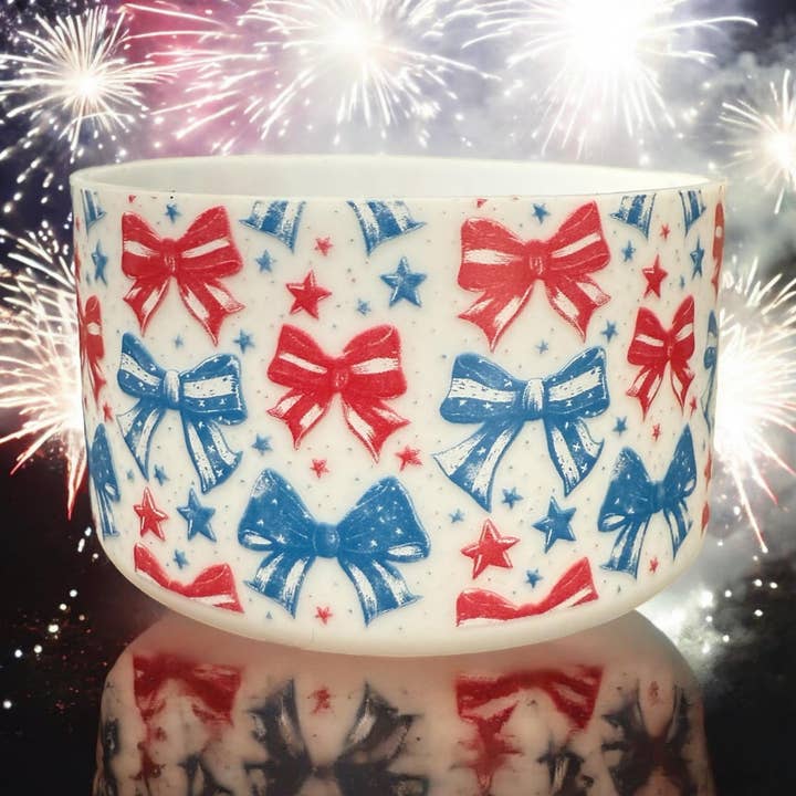 American Bows - 3D Silicone Tumbler Boot for wholesale by Olive Lane Accessories
