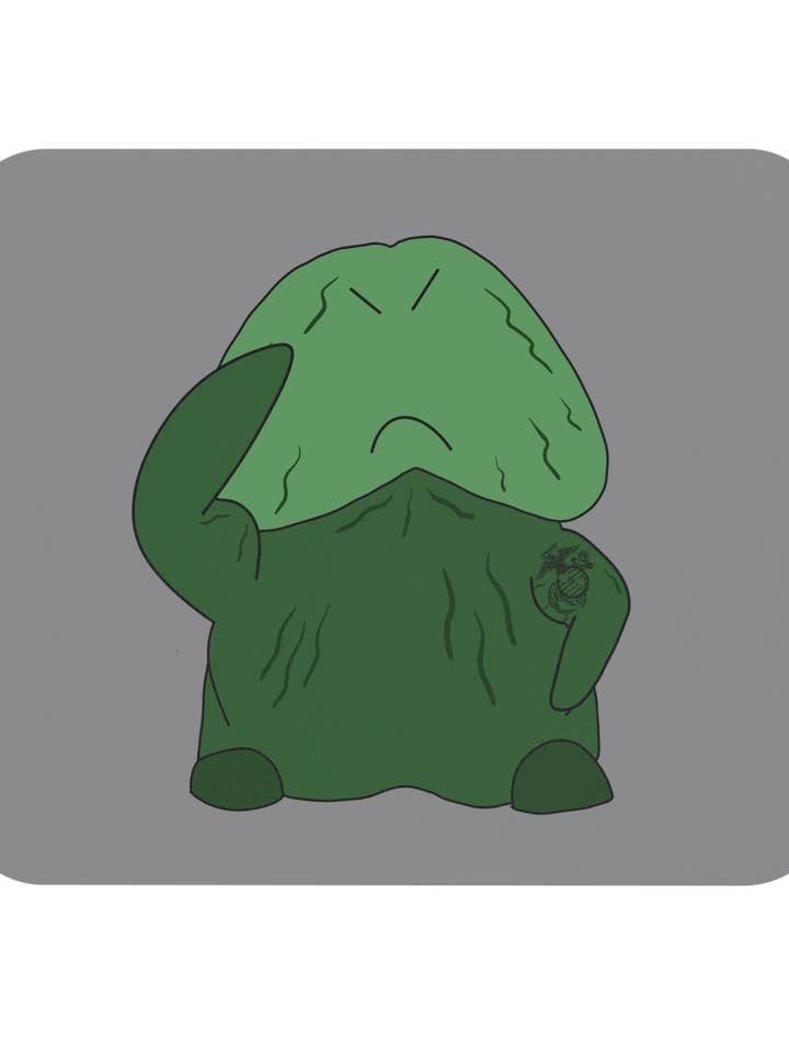 Alfombrilla de ratón Green Weenie para venta al por mayor de Messterpieces