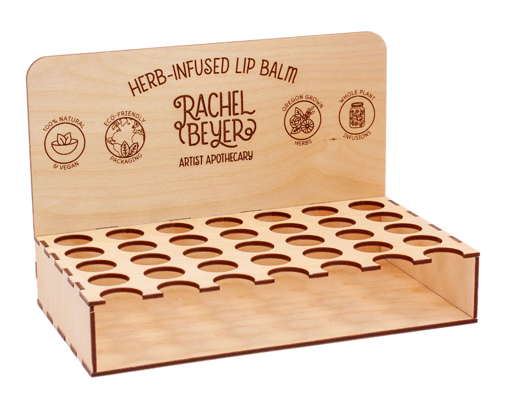 Rachel Beyer - Wholesale Retailer Display Stand/Case - Lip Balm Display6