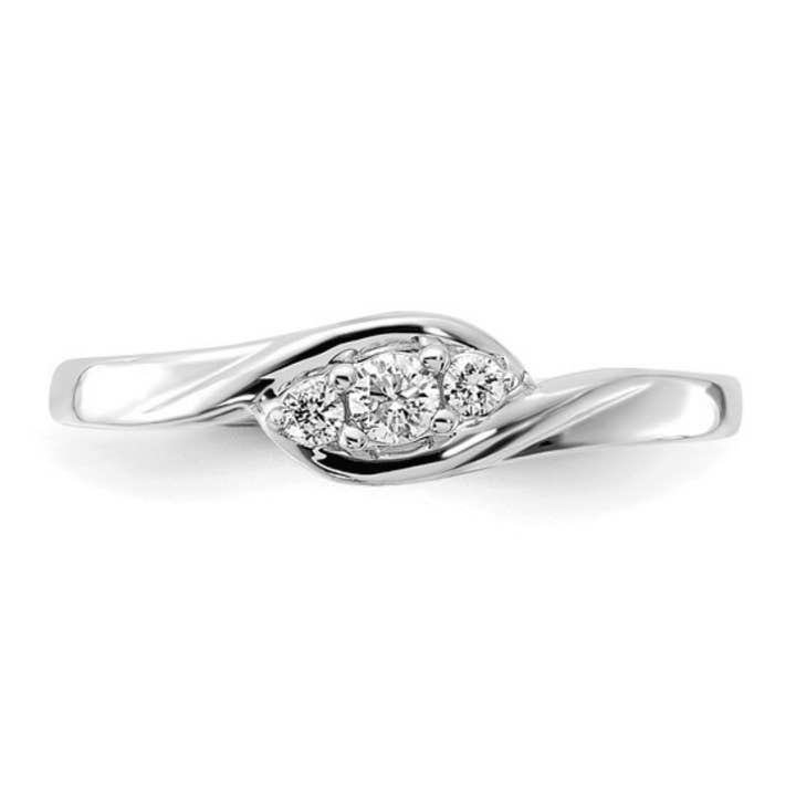 FCJ Jewelry LLC - Wholesale Engagement Ring - 14K White Gold Lab Grown Diamond Engagement Ring