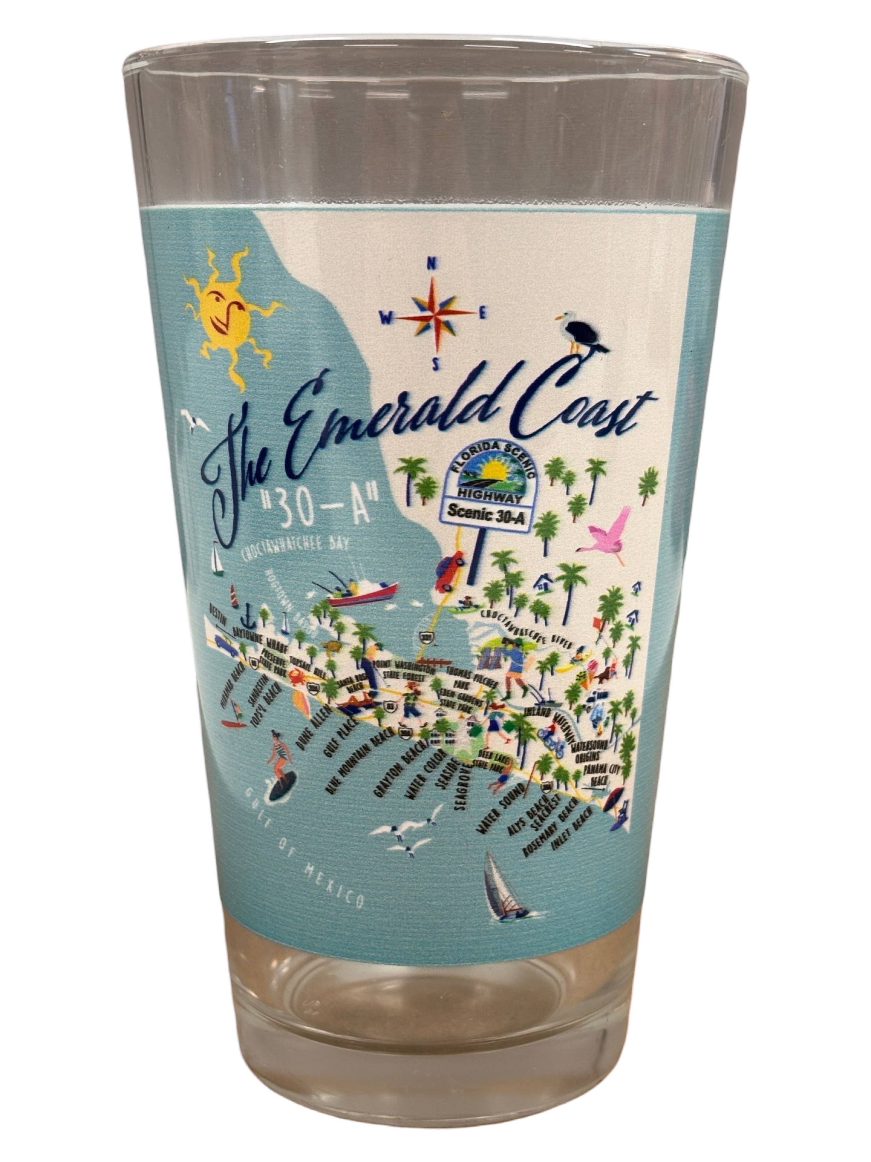 Galleyware - Wholesale Wine Glass - Emerald Coast 16-oz. Pint Glass