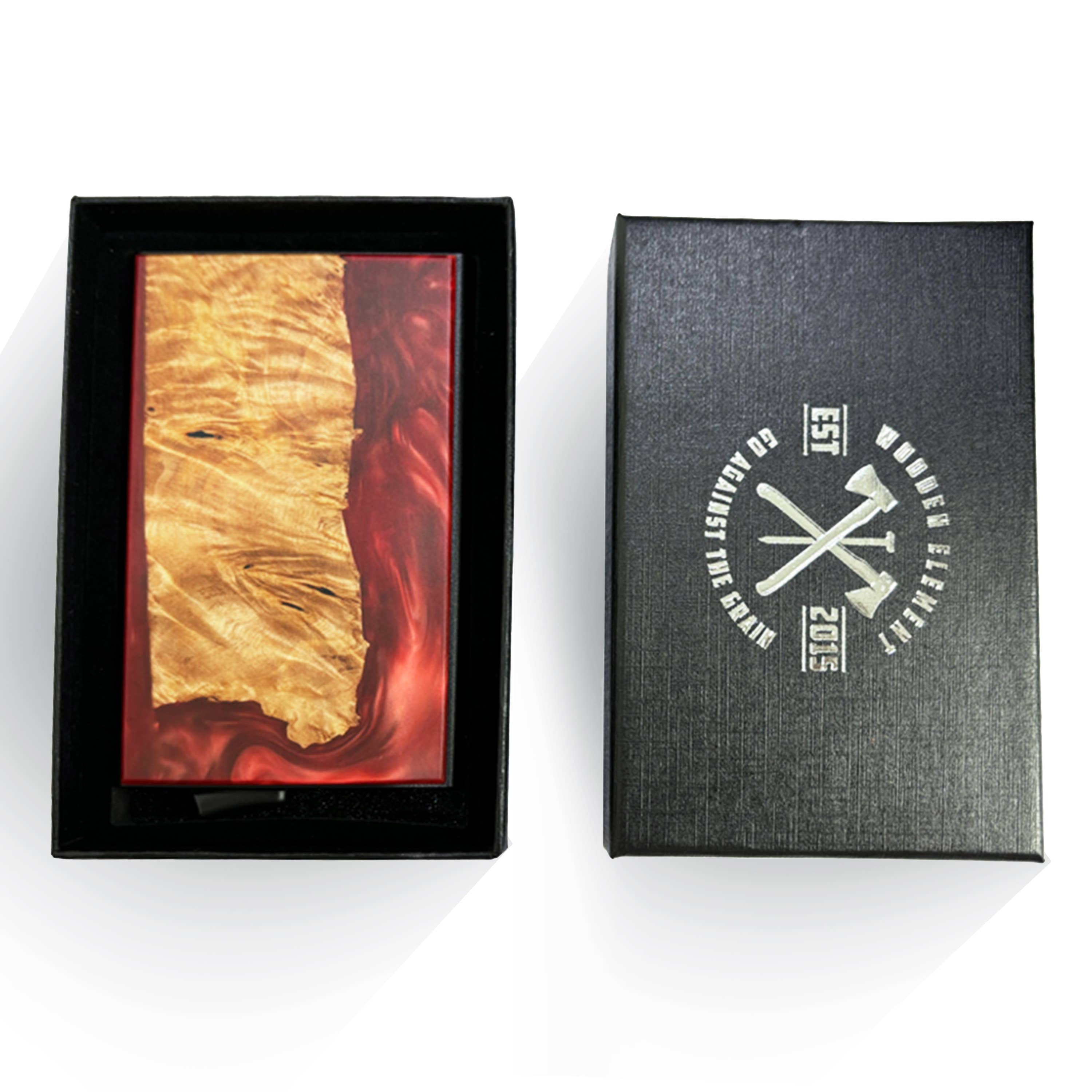 Wooden Element - Wholesale Wallet - Unisex - Wood/Resin Smart Pop-up Wallets (Assorted pack of 11)61