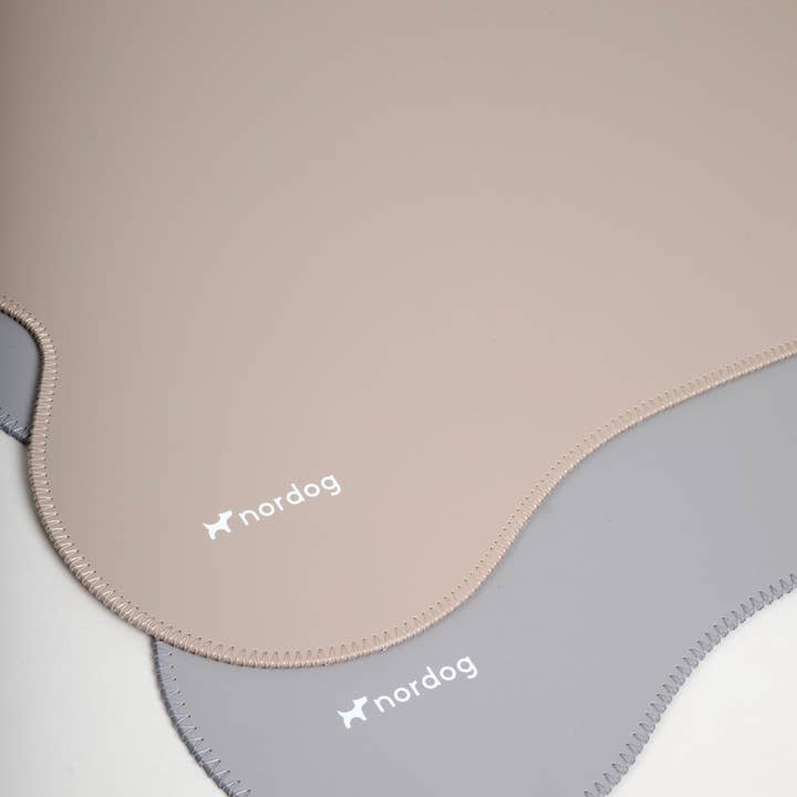 Nordog - Wholesale Pet Food Mat - Dog - Placemat for dog bowls (cappuccino)10