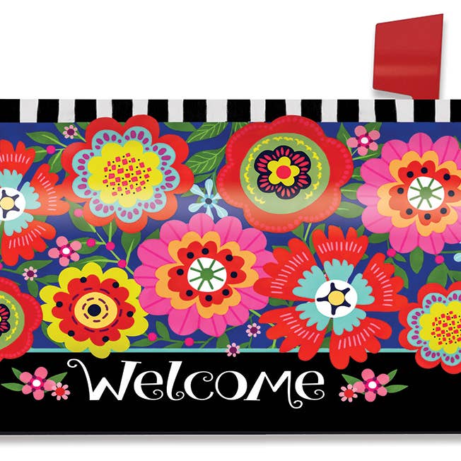 Bright Blooms Spring Mailbox Cover for wholesale by Briarwood Lane