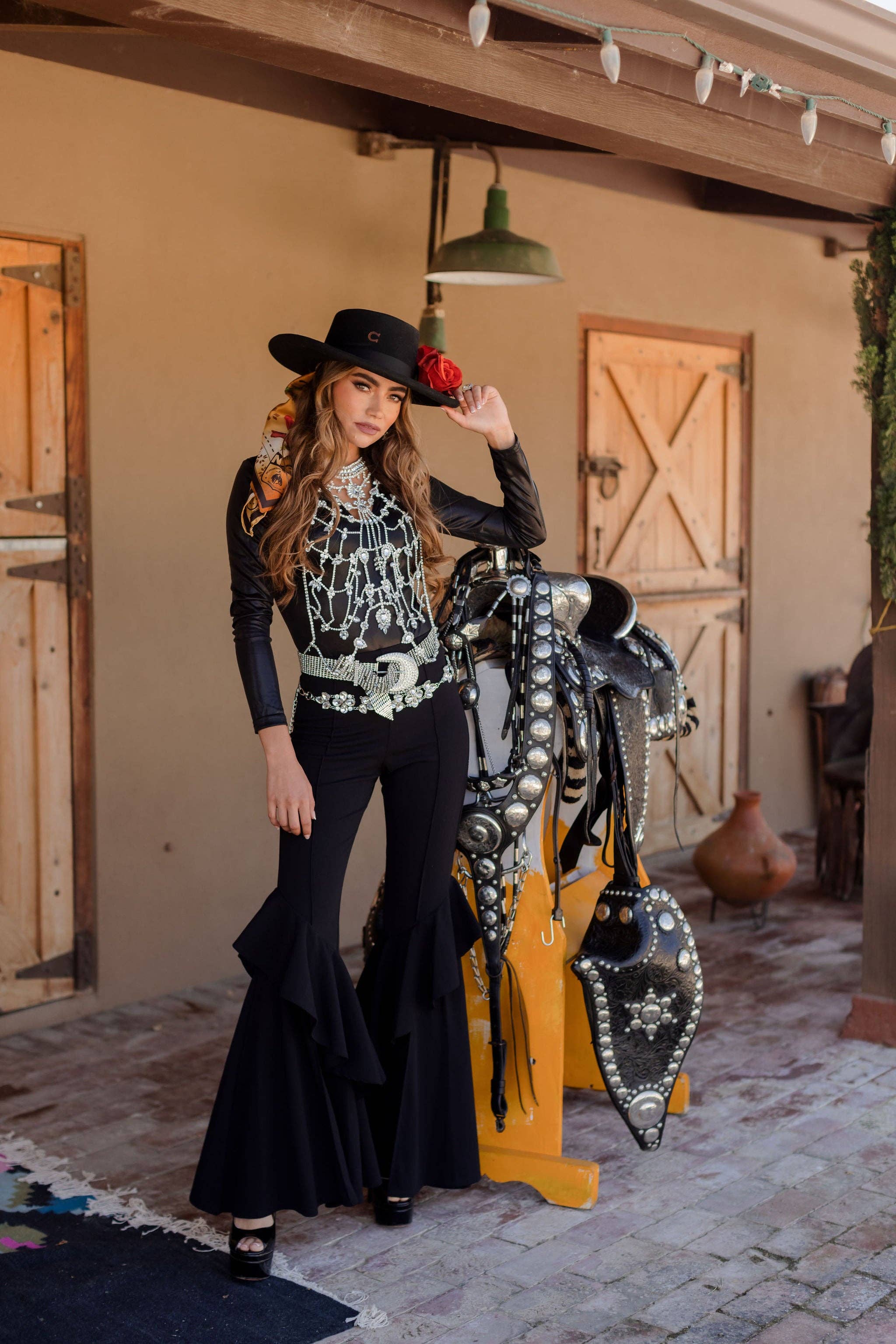 Rodeo Quincy – Calças - Mulher por atacado – Senhorita Bells19