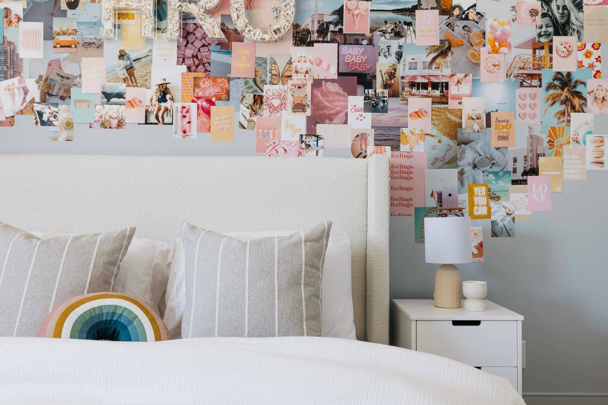 THELIFESTYLEDCO - Wholesale Throw/Decorative Pillow - Jolie Textured Slub Stripe Pillow - 3 Sizes11