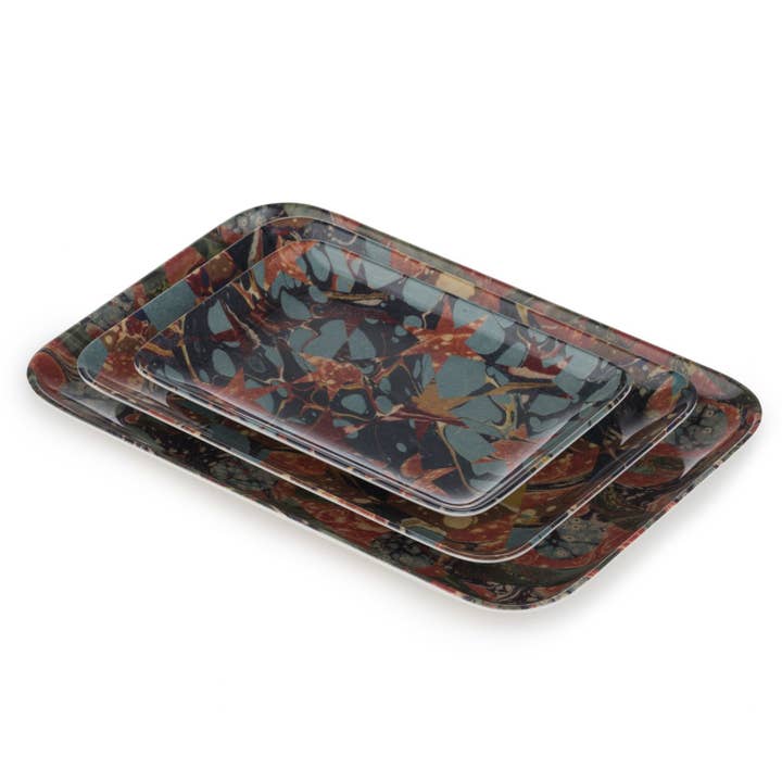 6.5"X9.5" Studiolo Tray S/3 for wholesale by Siren Song
