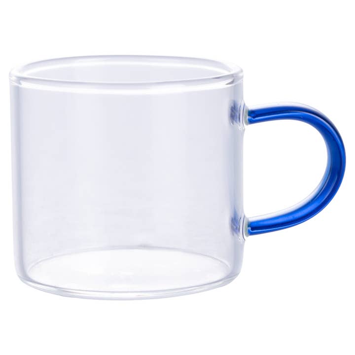 VdE Tivoli 1996 - Wholesale Drinking Glass/Cup - BOROSILICATE COFFEE CUP WITH HANDLE 90ML 4 ASSORTED2