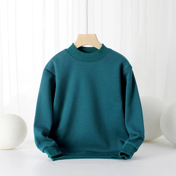 MyKids-USA® - Wholesale Sweatshirt - Kids - Baby Solid Color Thickened Autumn Basic Hoodies8
