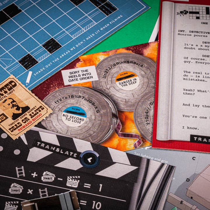 Professor Puzzle – wholesale Card game – Escape from the Movie Studio7