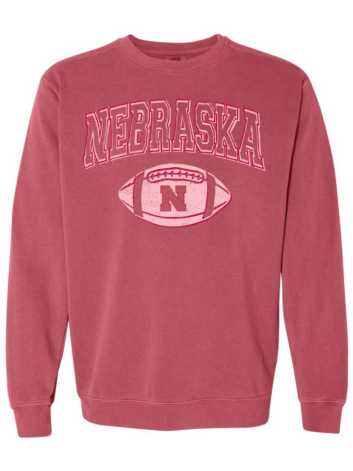 Nebraska Huskers Wonka Football Red CC Sweatshirt for wholesale by LivyLu