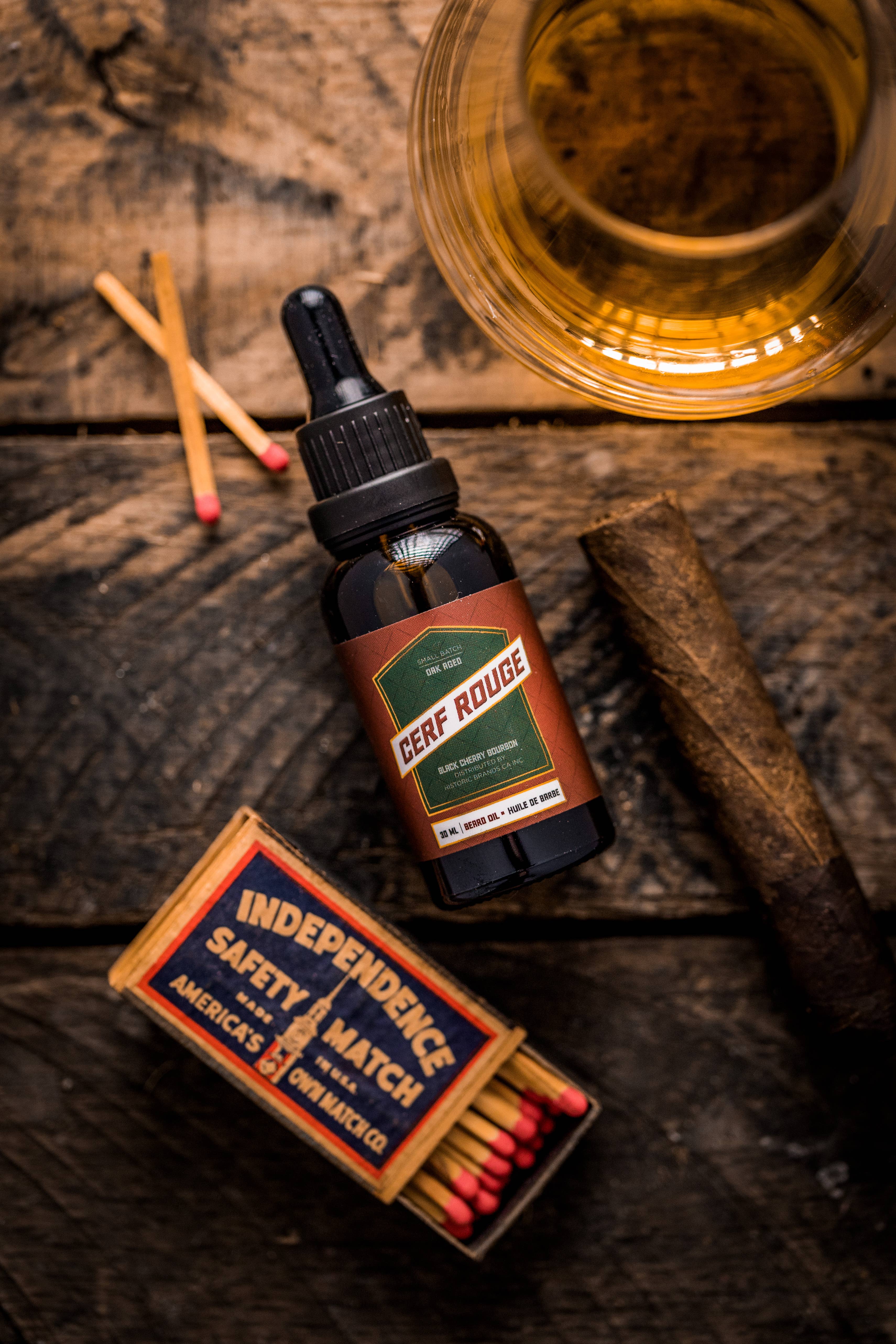 Historic Brands - Wholesale Beard Styling Product - Beard Oil | Cerf Rouge