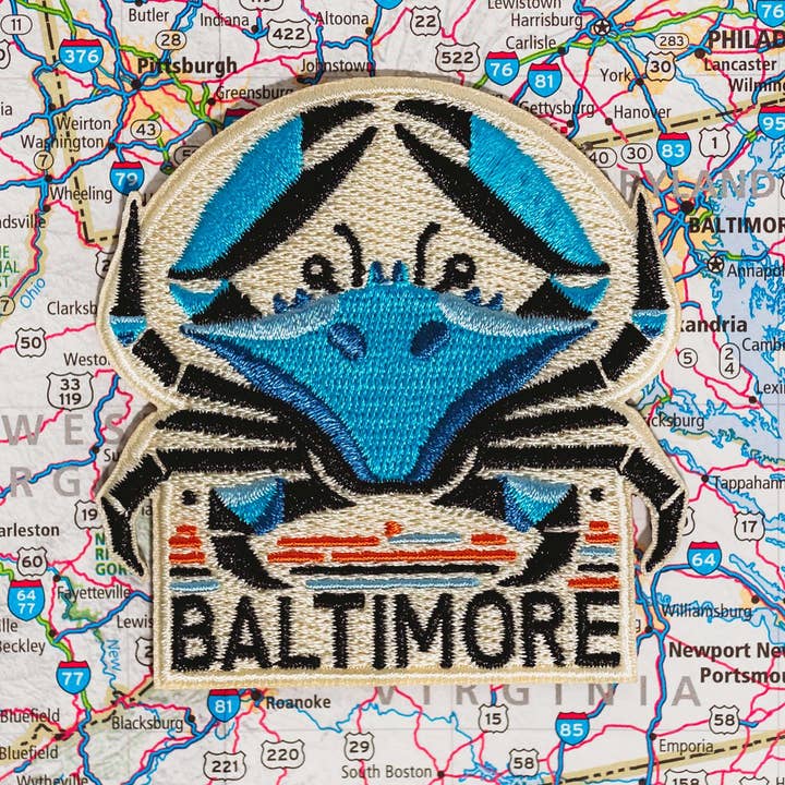 Baltimore Maryland Patch for wholesale by Vagabond Heart
