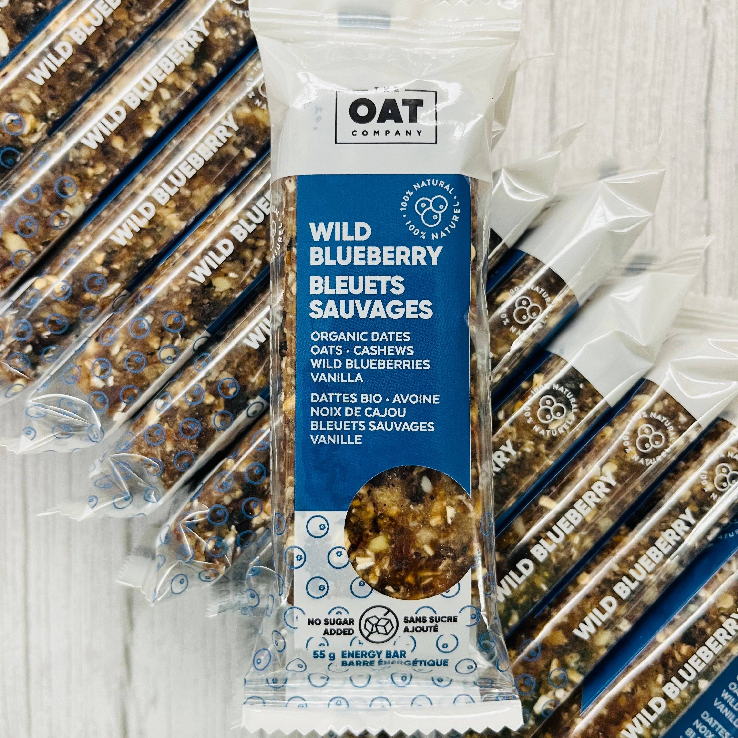 The Oat Company - Wholesale Snack Bar - Wild Blueberry0