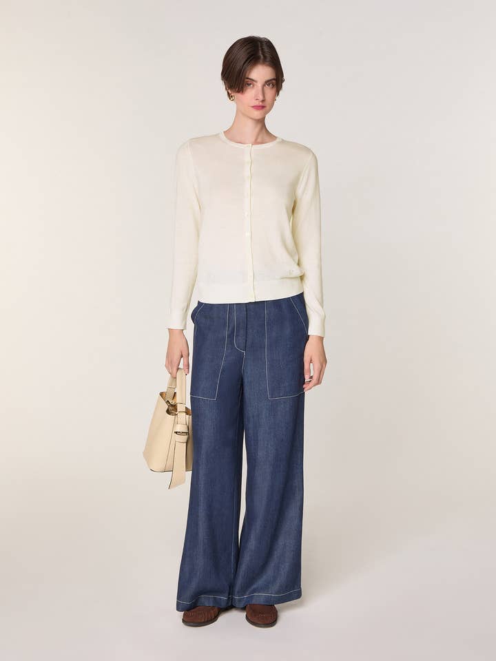 Rodier - Wholesale Cardigan - Women's - Merino wool cardigan1