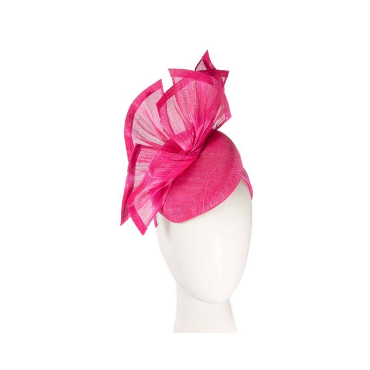 Max Alexander by Cupids Millinery Melbourne - Wholesale Fascinator hat – Women's - Pillbox fascinator with silk abaca sails18