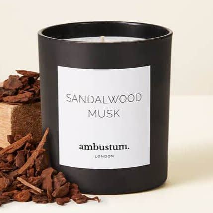 ambustum - Wholesale Jar/Filled Candle - Sandalwood Musk Candle