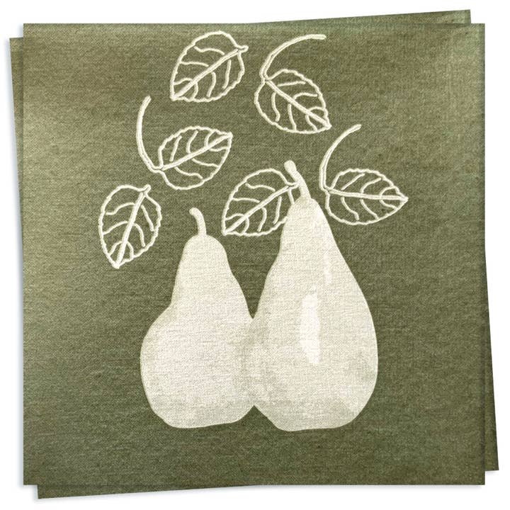 Trendy Table - Vendita all'ingrosso Tovagliolo monouso - Tovagliolo da tavola Green Pear