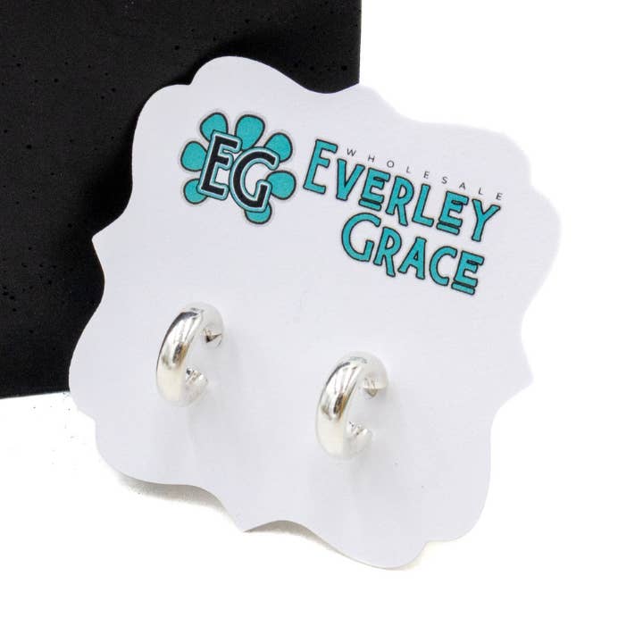 ARGOLAS SIMPLES EM PRATA DE LEI PARA USO DIÁRIO por atacado de Everley Grace - Wholesale