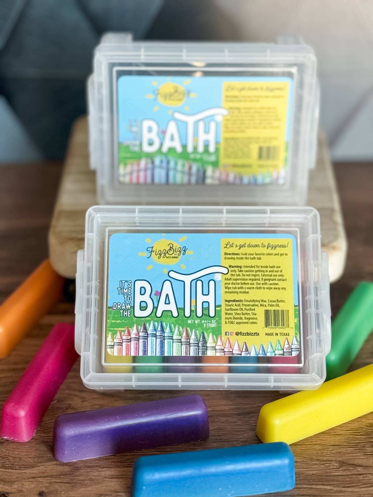 Fizz Bizz LLC - Wholesale Baby Bath Tub - Kids & Baby - It's time to draw the bath! Bath Crayons