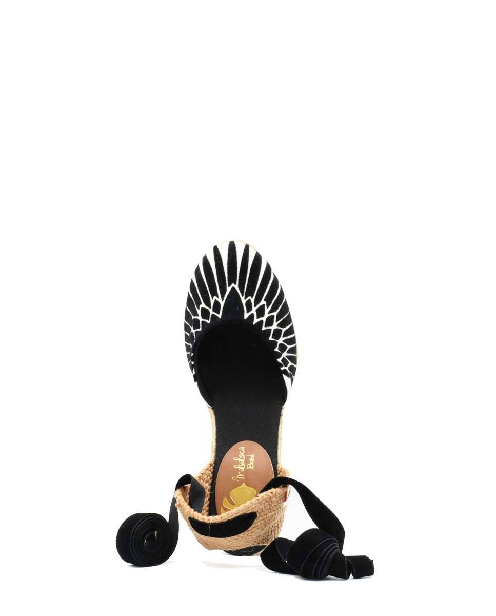 Malvaloca Brand – Großhandel Schuhe mit Keil-Absatz - Damen – Alpargatas mit Keilabsatz Monaco Atenea4