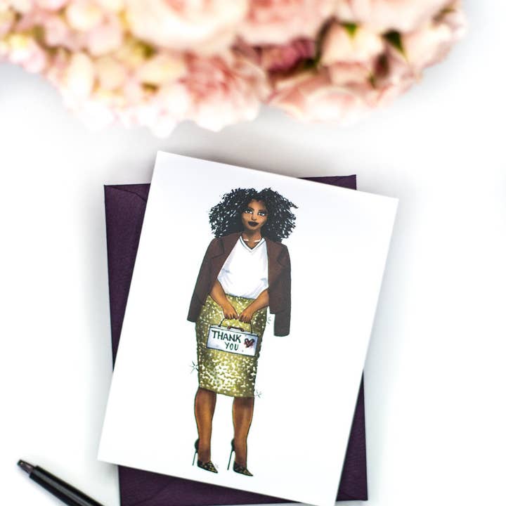 Danielle Dankeskarten-Set für den Großhandel von Mae B.