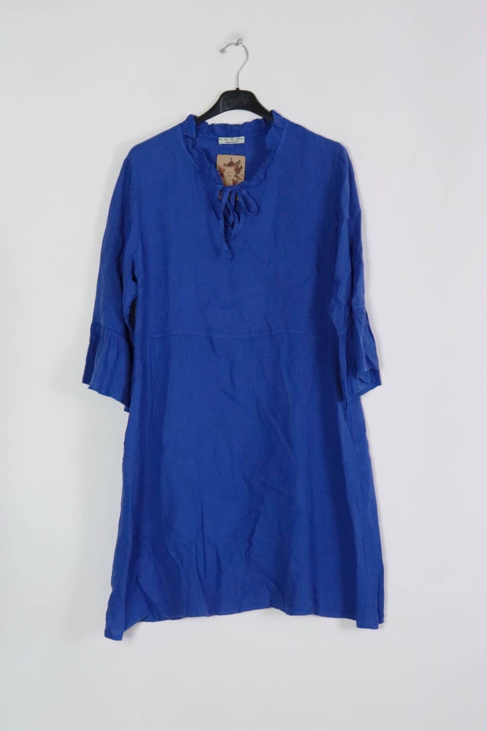 LÉA & LUC - Wholesale Dress - Women's - Short dress in 100% linen REF.134429