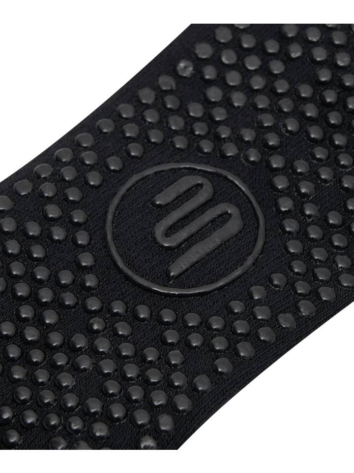 MoveActive – wholesale Strumpor - Unisex – Crew Halkfria Grip Strumpor - Sporty Stripe Svart2