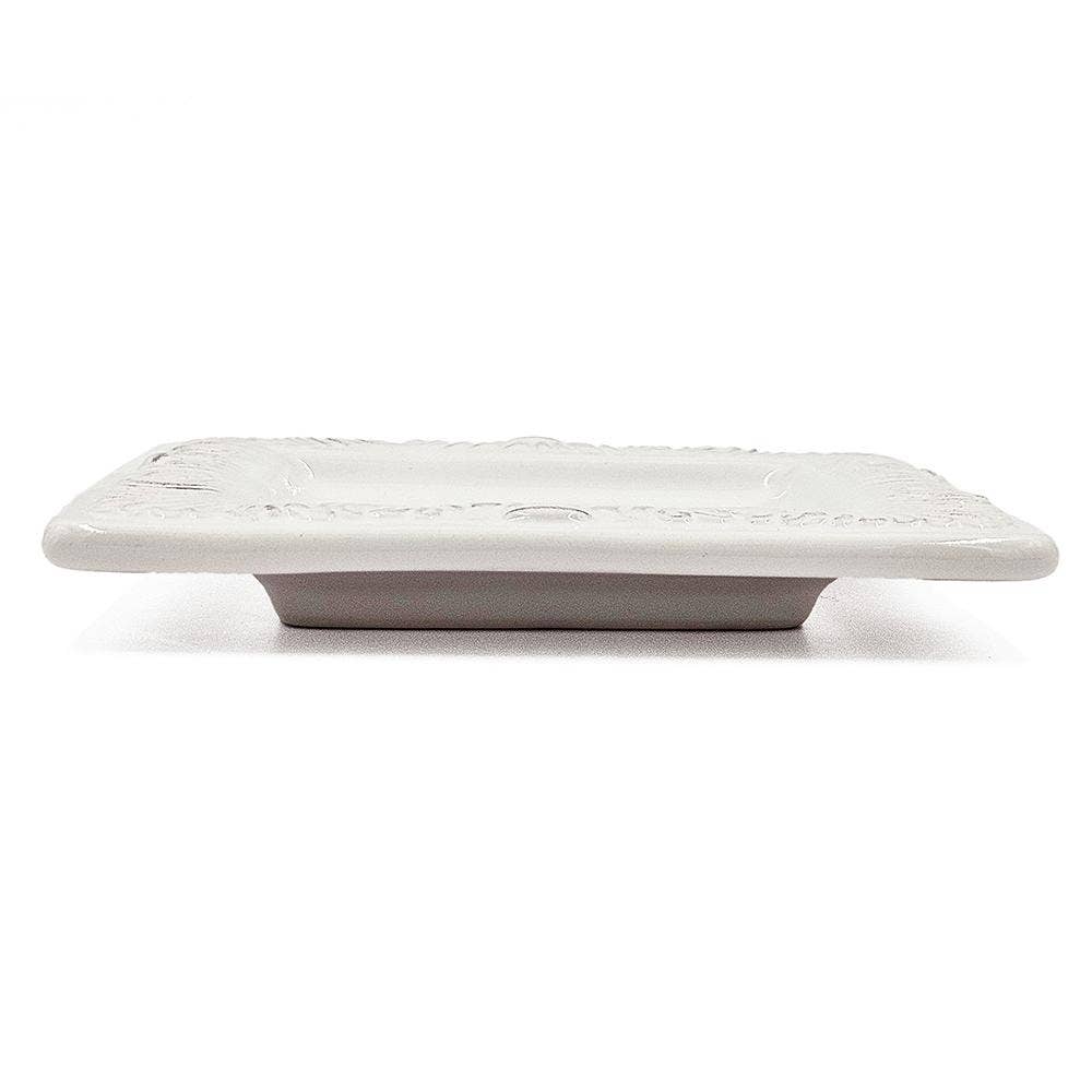 A&B Home Group Inc. - Vente Assiette - Assiette à dîner carrée en porcelaine 6x6x3,2" - Blanc3