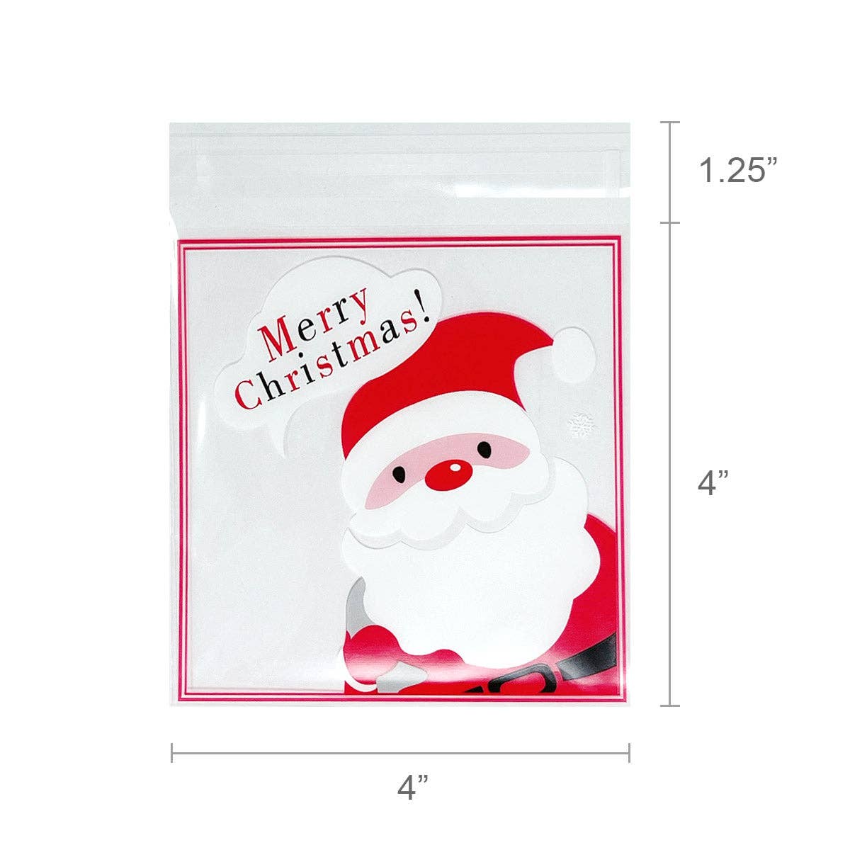 Wrapables.com - Wholesale Food Storage Wrap/Bag - Wrapables Transparent Self-Adhesive 4" x 4" Candy Cookie Bag29