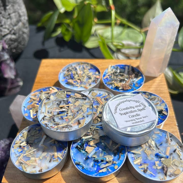 Creativity and Inspiration Spell Candles and other Purchase Wholesale inspiration. Free Returns & Net 60 Terms on Faire trending on Faire.