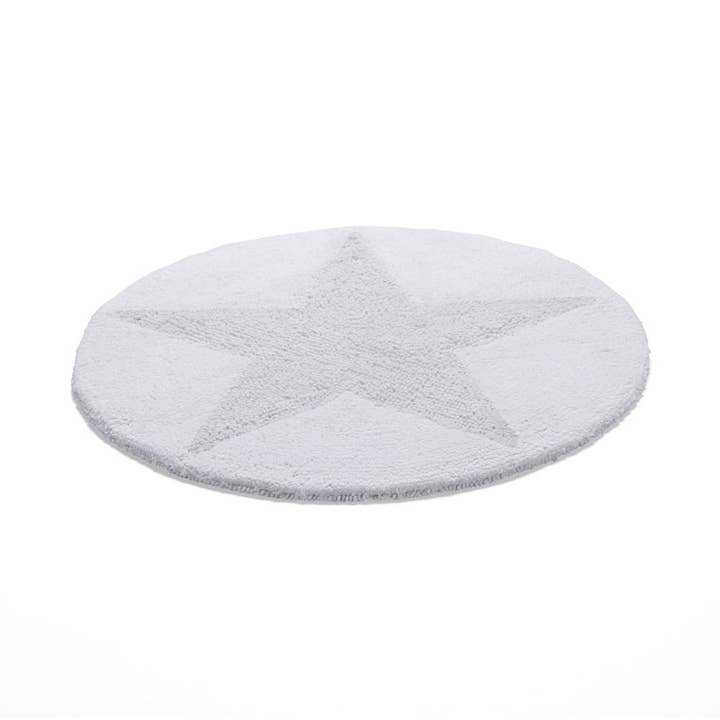 50147001 Tapis Star réversible rond 70 cm blanc pour la vente par Etol