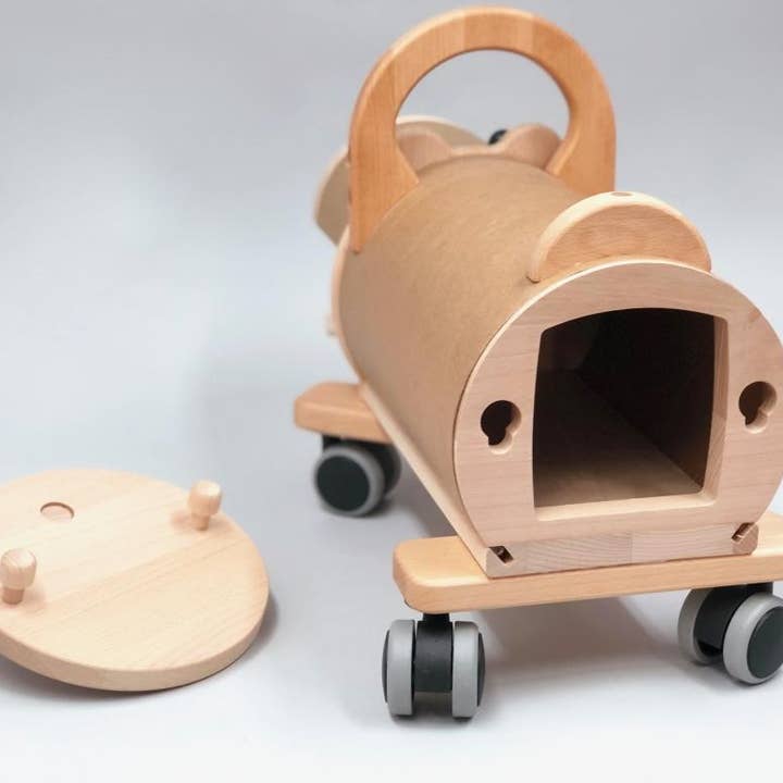 Little Poland Gallery - Wholesale Wood Toy - Kids - BAJO Hippo Ride-On