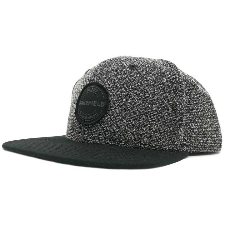 Boné Panda Preto - Bonés Snapback por atacado de Wakefield Headwear