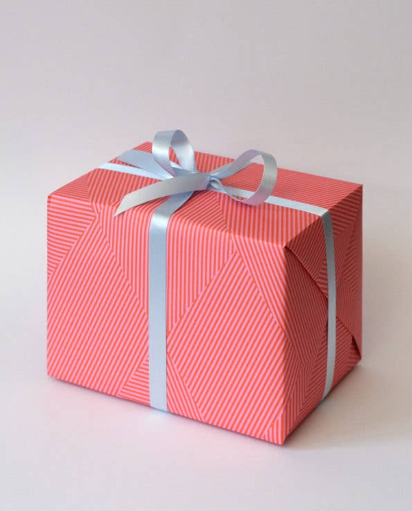 Haferkorn & Sauerbrey - Venta al por mayor Sobre de papel de regalo - Papel de regalo a rayas pop