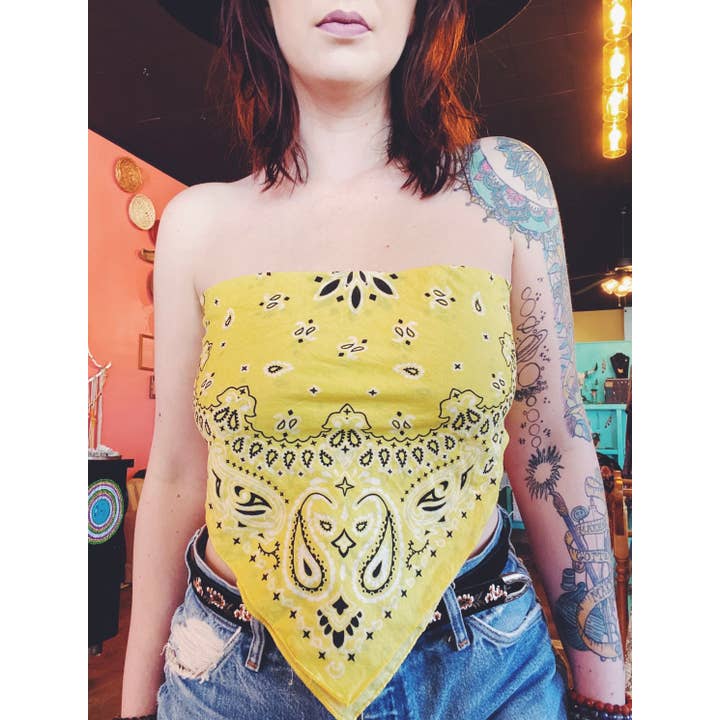 Bandana-Top mit Rückenband für den Großhandel von TimberJune