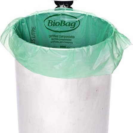 BioBag America Inc - Wholesale Compost Filter - BioBag 100% Compostable 13-Gallon Tall Food Waste Bag (144)