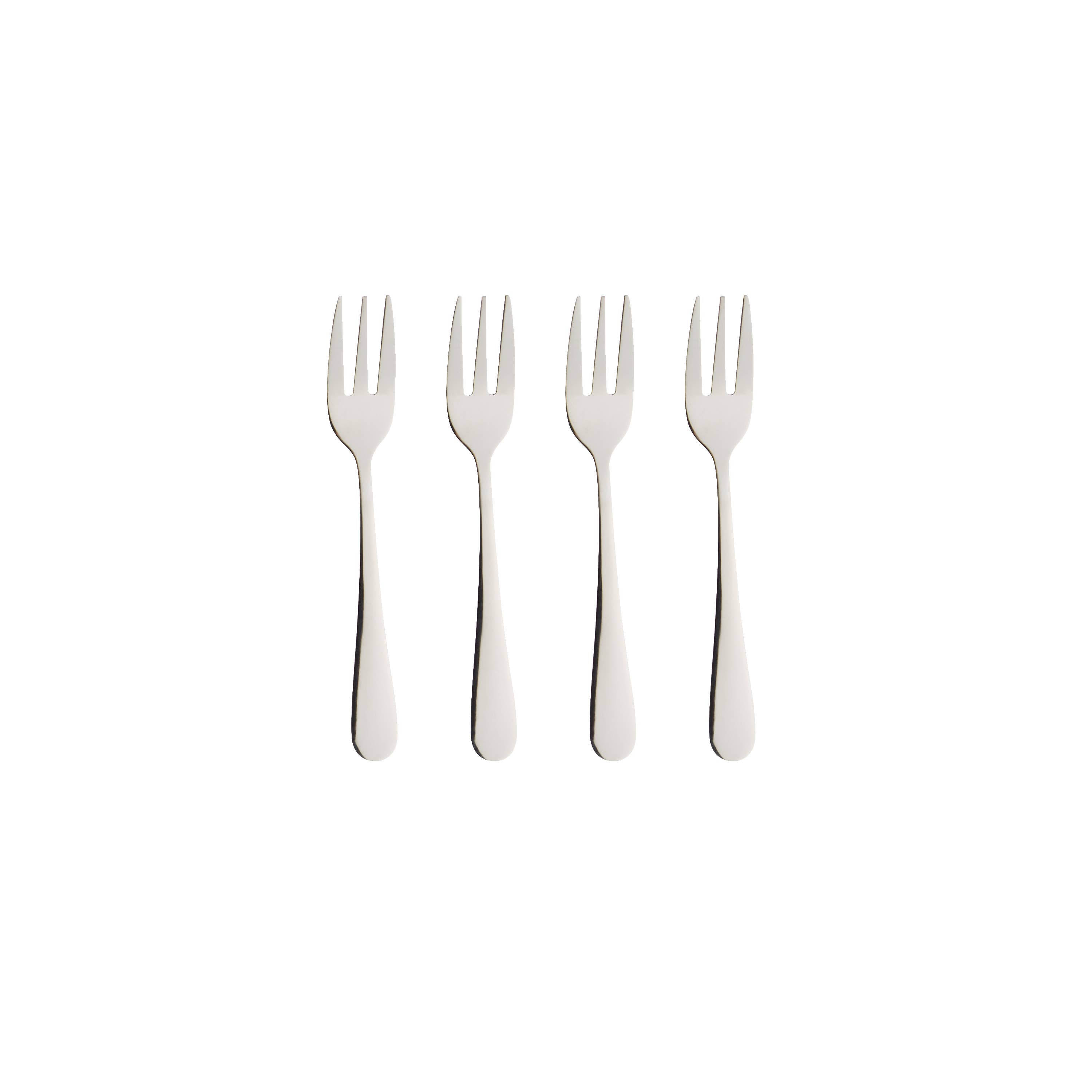 Aida A/S - Wholesale Table Fork - Atelier Cutlery - Cake Fork 4 Pcs  Back Card0